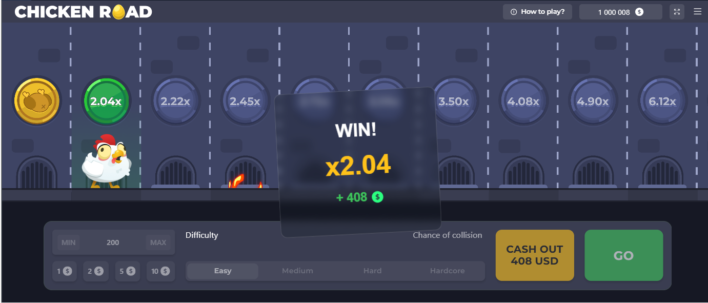 Chicken Crossing Road Gambling